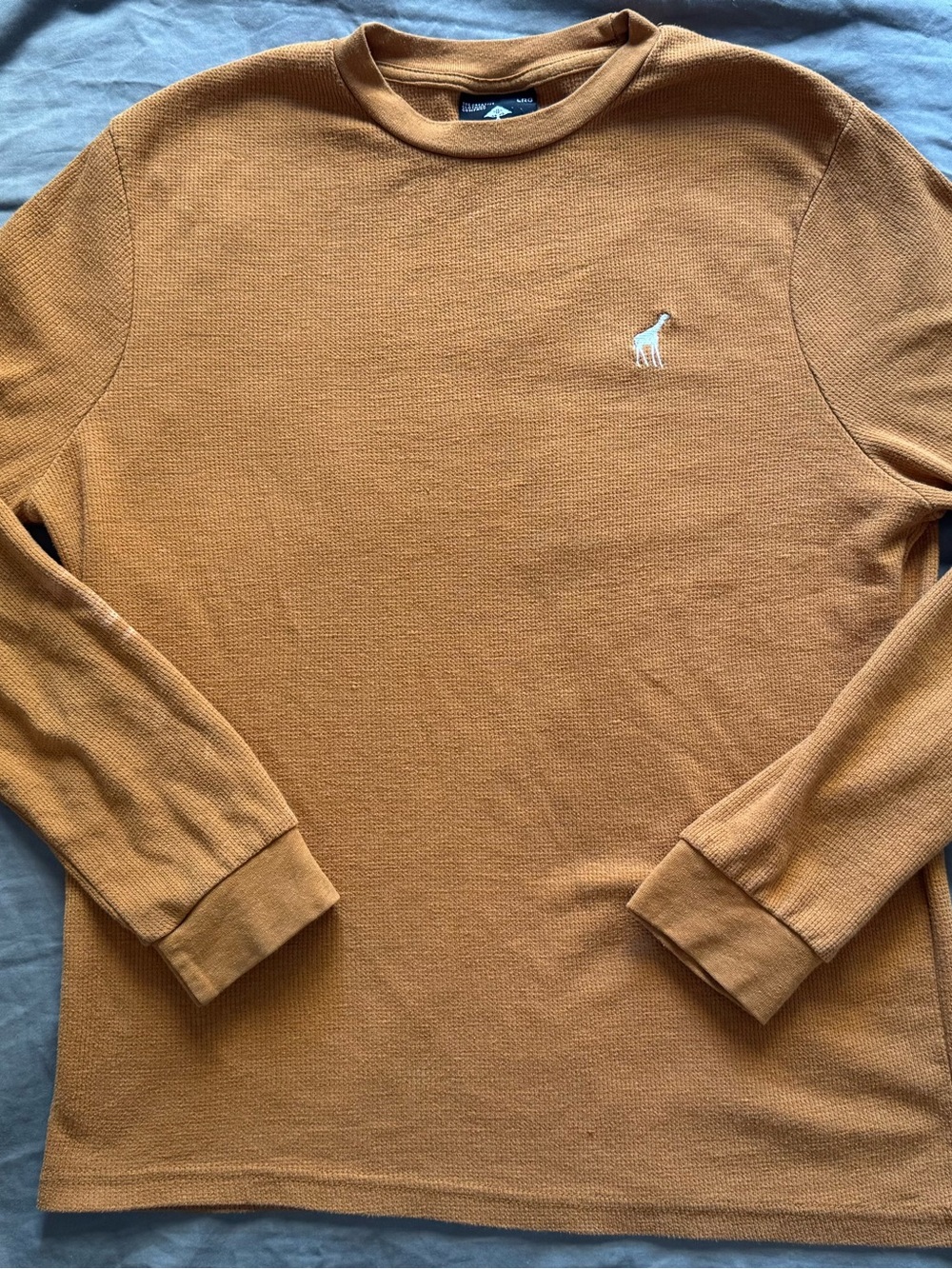 LRG Lifted Research Group Men's Long Sleeve Waffle Knit Thermal Shirt - Size L